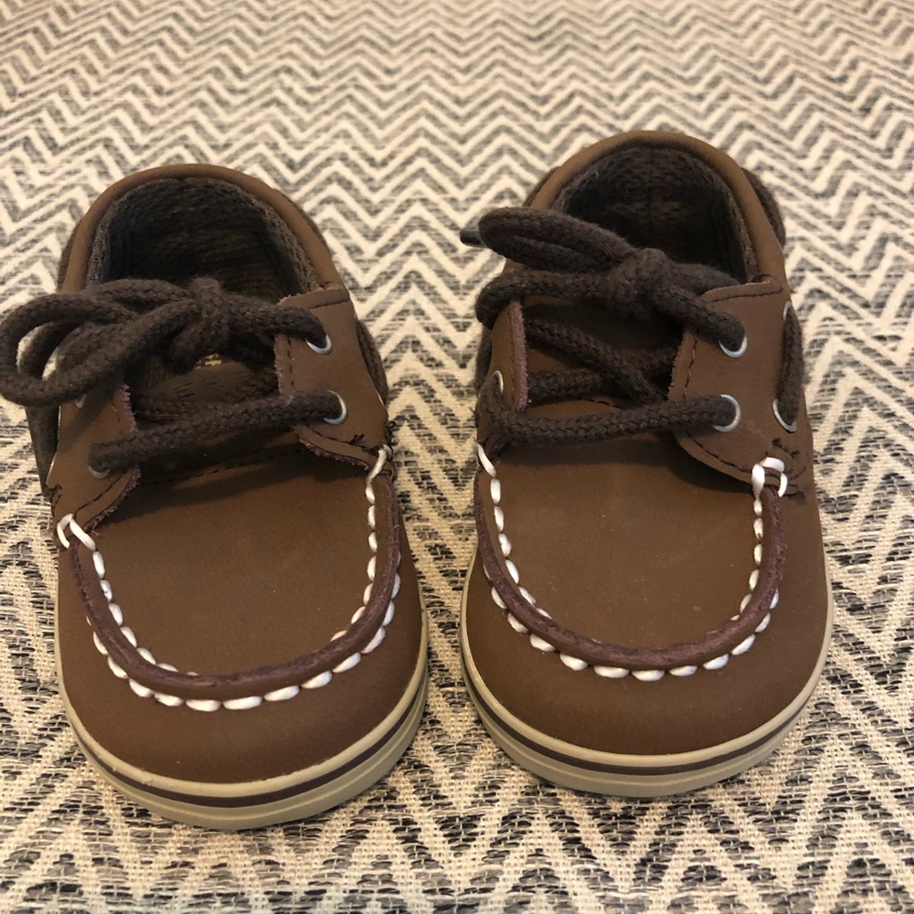 Baby Sperrys boat shoes size 3 to 6 months